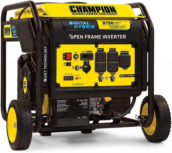 Champion Power Equipment 100520 8750-Watt Open Frame Inverter Generator