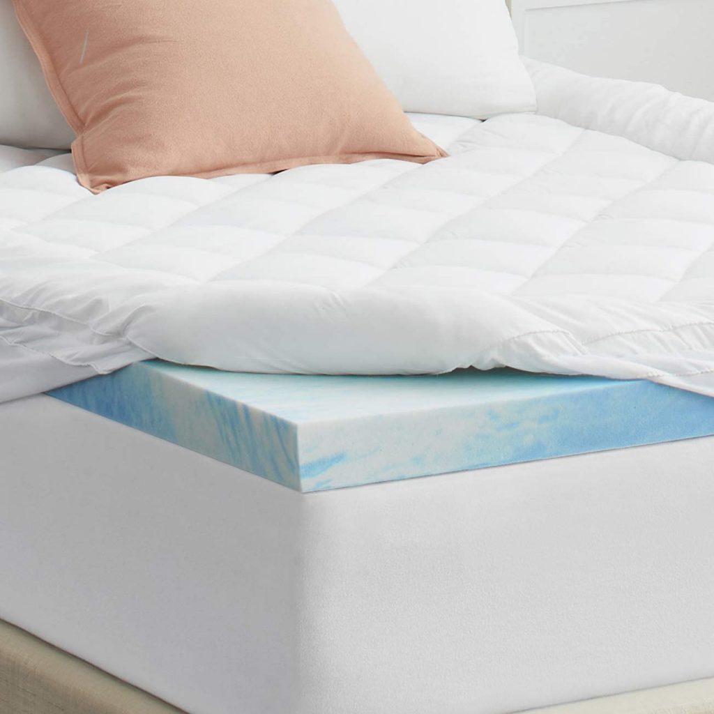 Sealy SealyChill Gel and Comfort Pillowtop Memory Foam Mattress Topper