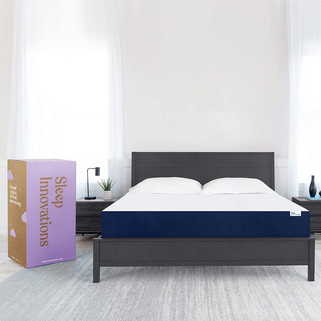 Sleep Innovations Marley Queen Cooling Gel Memory Foam Mattress in a Box